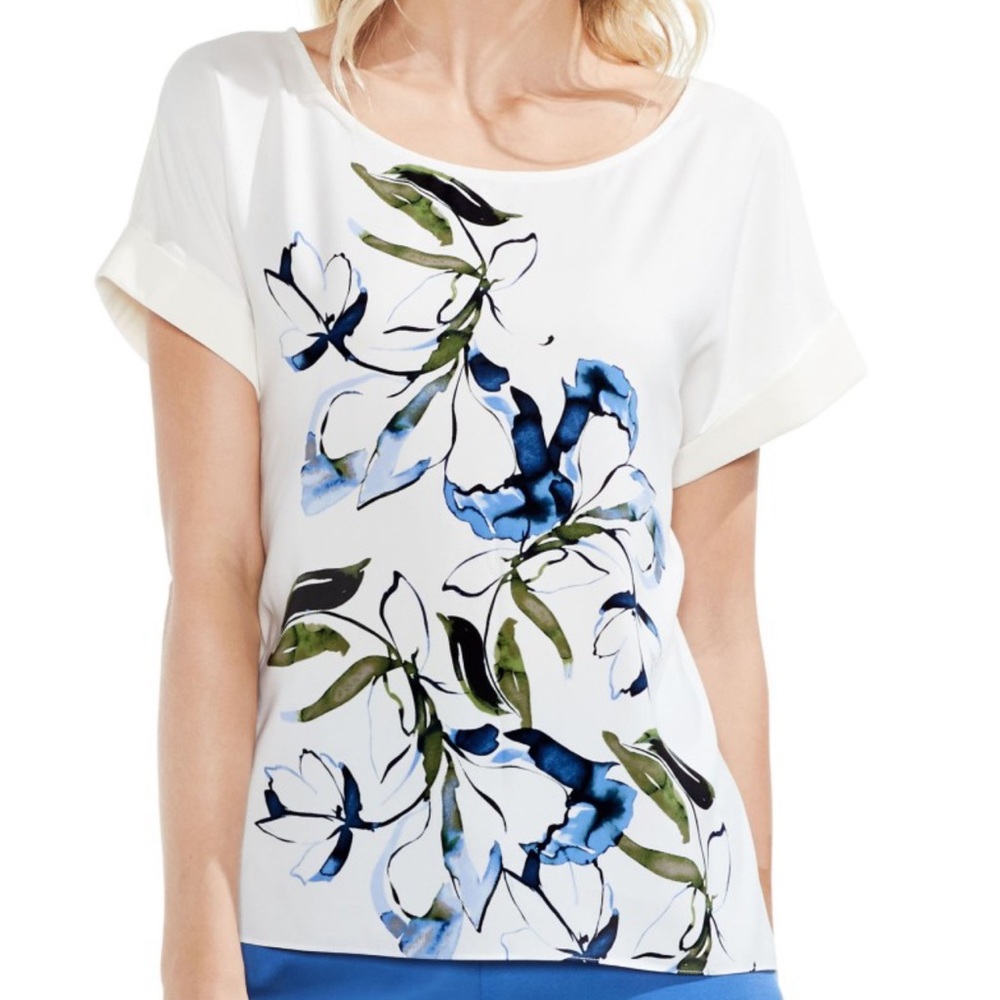NWOT Ink portrait blouse
